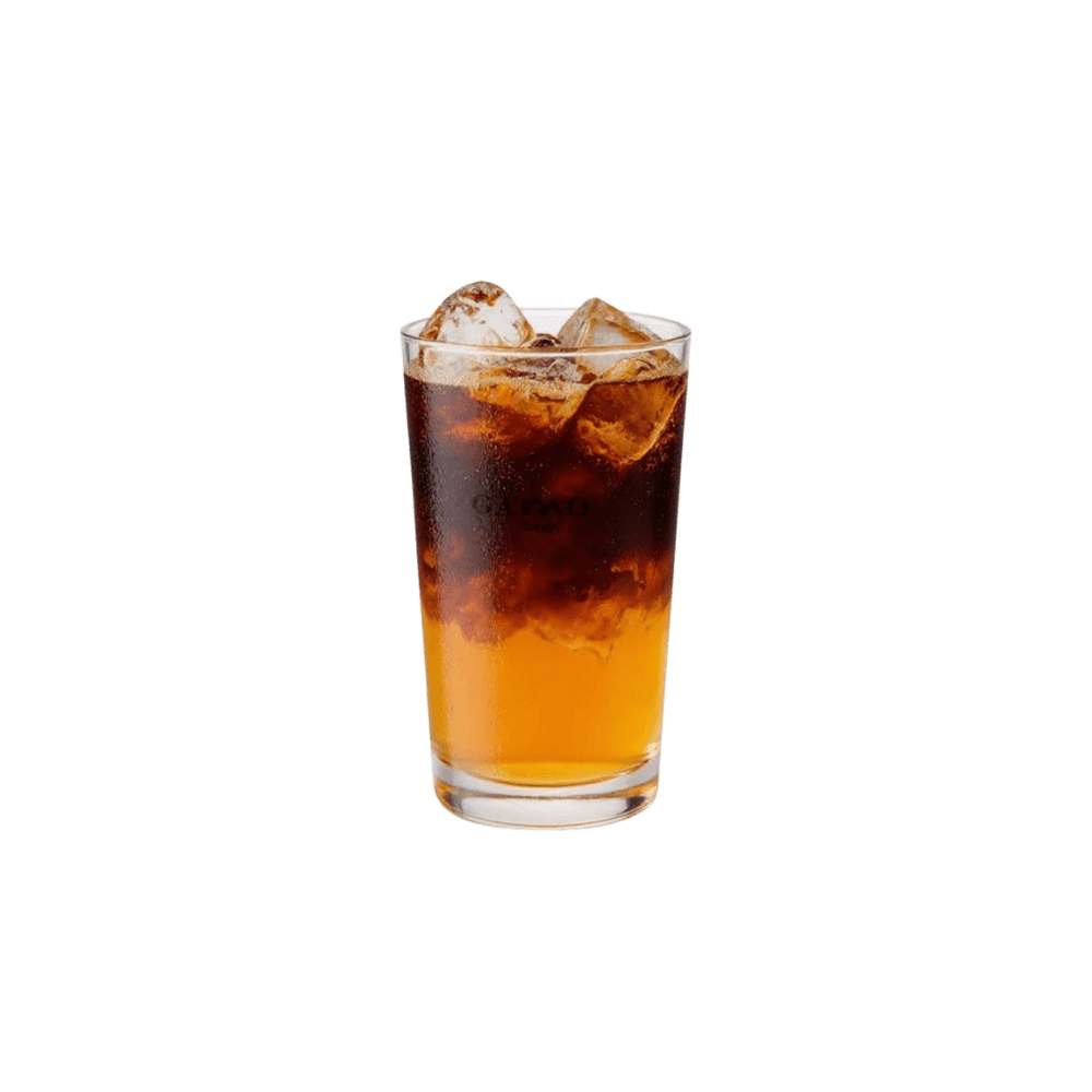 Iced Tea with Espresso Shot (A-shot-chu)
